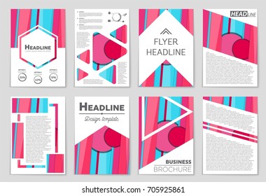 Abstract vector layout background set. For art template design, list, front page, mockup brochure theme style, banner, idea, cover, booklet, print, flyer, book, blank, card, ad, sign, sheet,, a4.