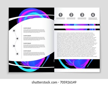 Abstract vector layout background set. For art template design, list, front page, mockup brochure theme style, banner, idea, cover, booklet, print, flyer, book, blank, card, ad, sign, sheet, a4