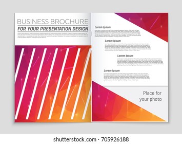 Abstract vector layout background set. For art template design, list, front page, mockup brochure theme style, banner, idea, cover, booklet, print, flyer, book, blank, card, ad, sign, sheet, a4