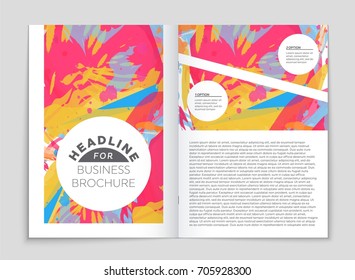 Abstract vector layout background set. For art template design, list, front page, mockup brochure theme style, banner, idea, cover, booklet, print, flyer, book, blank, card, ad, sign, sheet, a4