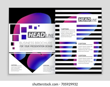 Abstract vector layout background set. For art template design, list, front page, mockup brochure theme style, banner, idea, cover, booklet, print, flyer, book, blank, card, ad, sign, sheet, a4