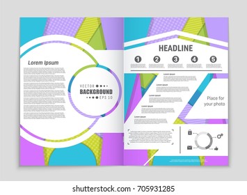 Abstract vector layout background set. For art template design, list, front page, mockup brochure theme style, banner, idea, cover, booklet, print, flyer, book, blank, card, ad, sign, sheet,, a4.