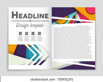 Abstract vector layout background set. For art template design, list, front page, mockup brochure theme style, banner, idea, cover, booklet, print, flyer, book, blank, card, ad, sign, sheet,, a4.