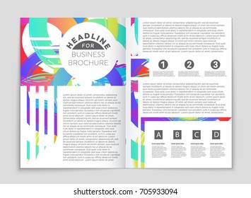 Abstract vector layout background set. For art template design, list, front page, mockup brochure theme style, banner, idea, cover, booklet, print, flyer, book, blank, card, ad, sign, sheet, a4