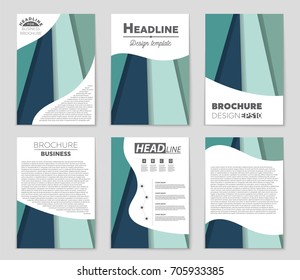 Abstract vector layout background set. For art template design, list, front page, mockup brochure theme style, banner, idea, cover, booklet, print, flyer, book, blank, card, ad, sign, sheet,, a4.