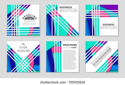 Abstract vector layout background set. For art template design, list, front page, mockup brochure theme style, banner, idea, cover, booklet, print, flyer, book, blank, card, ad, sign, sheet,, a4.