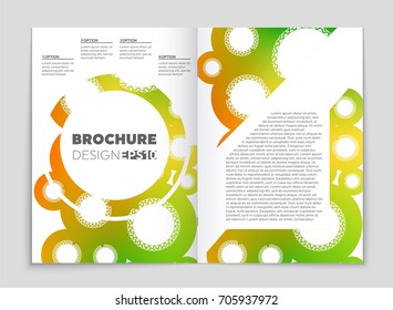 Abstract vector layout background set. For art template design, list, front page, mockup brochure theme style, banner, idea, cover, booklet, print, flyer, book, blank, card, ad, sign, sheet, a4.