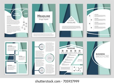 Abstract vector layout background set. For art template design, list, front page, mockup brochure theme style, banner, idea, cover, booklet, print, flyer, book, blank, card, ad, sign, sheet,, a4.