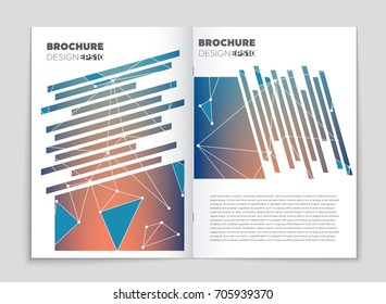 Abstract vector layout background set. For art template design, list, front page, mockup brochure theme style, banner, idea, cover, booklet, print, flyer, book, blank, card, ad, sign, sheet, a4.