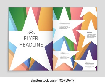 Abstract vector layout background set. For art template design, list, front page, mockup brochure theme style, banner, idea, cover, booklet, print, flyer, book, blank, card, ad, sign, sheet,, a4.