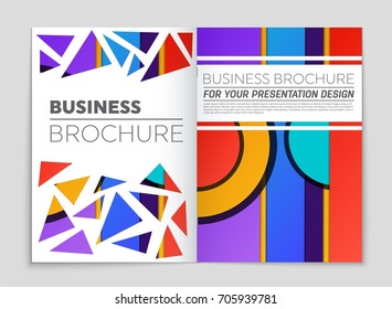 Abstract vector layout background set. For art template design, list, front page, mockup brochure theme style, banner, idea, cover, booklet, print, flyer, book, blank, card, ad, sign, sheet,, a4.