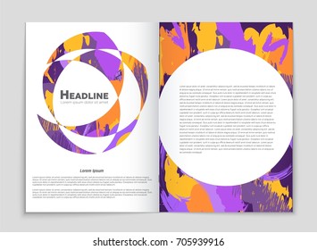Abstract vector layout background set. For art template design, list, front page, mockup brochure theme style, banner, idea, cover, booklet, print, flyer, book, blank, card, ad, sign, sheet, a4