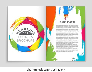 Abstract vector layout background set. For art template design, list, front page, mockup brochure theme style, banner, idea, cover, booklet, print, flyer, book, blank, card, ad, sign, sheet,, a4.
