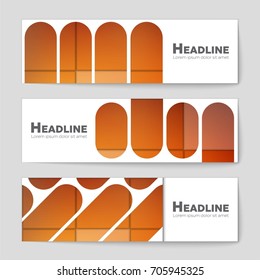 Abstract vector layout background set. For art template design, list, front page, mockup brochure theme style, banner, idea, cover, booklet, print, flyer, book, blank, card, ad, sign, sheet, a4.