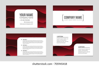 Abstract vector layout background set. For art template design, list, front page, mockup brochure theme style, banner, idea, cover, booklet, print, flyer, book, blank, card, ad, sign, sheet, a4.