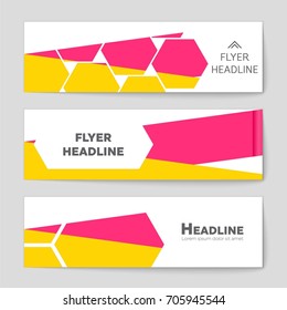 Abstract vector layout background set. For art template design, list, front page, mockup brochure theme style, banner, idea, cover, booklet, print, flyer, book, blank, card, ad, sign, sheet, a4.