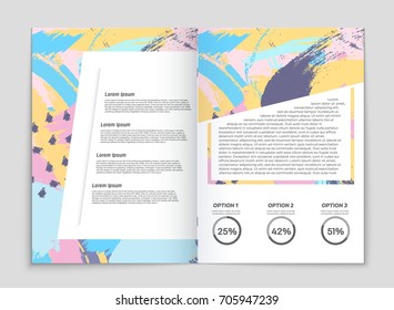 Abstract vector layout background set. For art template design, list, front page, mockup brochure theme style, banner, idea, cover, booklet, print, flyer, book, blank, card, ad, sign, sheet, a4