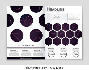 Abstract vector layout background set. For art template design, list, front page, mockup brochure theme style, banner, idea, cover, booklet, print, flyer, book, blank, card, ad, sign, sheet, a4.