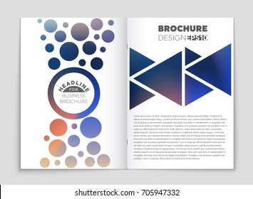 Abstract vector layout background set. For art template design, list, front page, mockup brochure theme style, banner, idea, cover, booklet, print, flyer, book, blank, card, ad, sign, sheet,, a4.