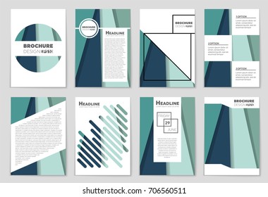Abstract vector layout background set. For art template design, list, front page, mockup brochure theme style, banner, idea, cover, booklet, print, flyer, book, blank, card, ad, sign, sheet,, a4.
