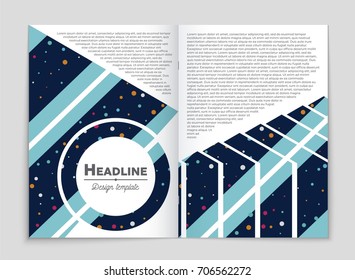 Abstract vector layout background set. For art template design, list, front page, mockup brochure theme style, banner, idea, cover, booklet, print, flyer, book, blank, card, ad, sign, sheet, a4