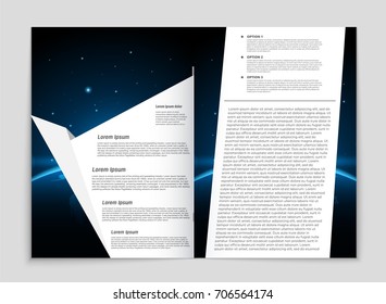 Abstract vector layout background set. For art template design, list, front page, mockup brochure theme style, banner, idea, cover, booklet, print, flyer, book, blank, card, ad, sign, sheet, a4