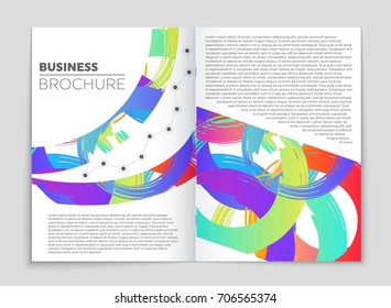 Abstract vector layout background set. For art template design, list, front page, mockup brochure theme style, banner, idea, cover, booklet, print, flyer, book, blank, card, ad, sign, sheet, a4