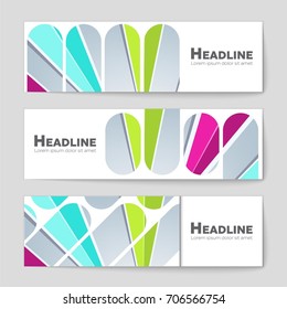 Abstract vector layout background set. For art template design, list, front page, mockup brochure theme style, banner, idea, cover, booklet, print, flyer, book, blank, card, ad, sign, sheet, a4.