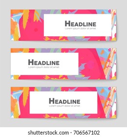 Abstract vector layout background set. For art template design, list, front page, mockup brochure theme style, banner, idea, cover, booklet, print, flyer, book, blank, card, ad, sign, sheet, a4