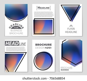 Abstract vector layout background set. For art template design, list, front page, mockup brochure theme style, banner, idea, cover, booklet, print, flyer, book, blank, card, ad, sign, sheet,, a4.