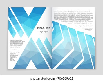 Abstract vector layout background set. For art template design, list, front page, mockup brochure theme style, banner, idea, cover, booklet, print, flyer, book, blank, card, ad, sign, sheet, a4