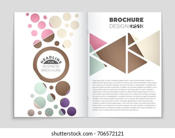 Abstract vector layout background set. For art template design, list, front page, mockup brochure theme style, banner, idea, cover, booklet, print, flyer, book, blank, card, ad, sign, sheet, a4