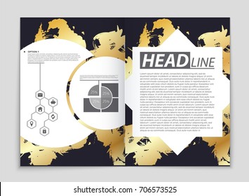 Abstract vector layout background set. For art template design, list, front page, mockup brochure theme style, banner, idea, cover, booklet, print, flyer, book, blank, card, ad, sign, sheet, a4.