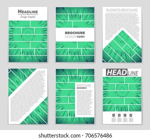 Abstract vector layout background set. For art template design, list, front page, mockup brochure theme style, banner, idea, cover, booklet, print, flyer, book, blank, card, ad, sign, sheet, a4.