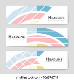 Abstract vector layout background set. For art template design, list, front page, mockup brochure theme style, banner, idea, cover, booklet, print, flyer, book, blank, card, ad, sign, sheet, a4.