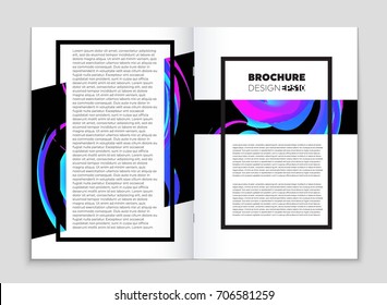 Abstract vector layout background set. For art template design, list, front page, mockup brochure theme style, banner, idea, cover, booklet, print, flyer, book, blank, card, ad, sign, sheet, a4