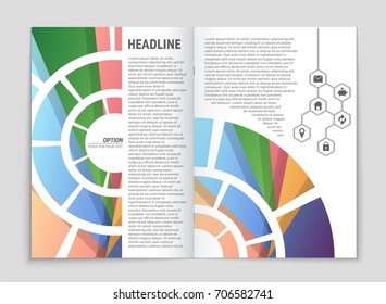Abstract vector layout background set. For art template design, list, front page, mockup brochure theme style, banner, idea, cover, booklet, print, flyer, book, blank, card, ad, sign, sheet,, a4.