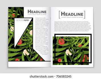 Abstract vector layout background set. For art template design, list, front page, mockup brochure theme style, banner, idea, cover, booklet, print, flyer, book, blank, card, ad, sign, sheet, a4