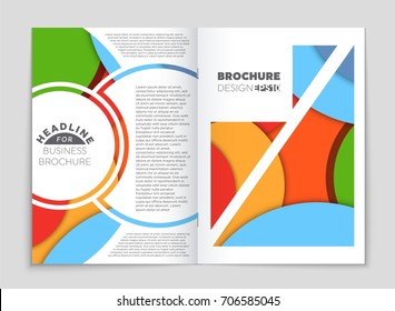 Abstract vector layout background set. For art template design, list, front page, mockup brochure theme style, banner, idea, cover, booklet, print, flyer, book, blank, card, ad, sign, sheet,, a4.