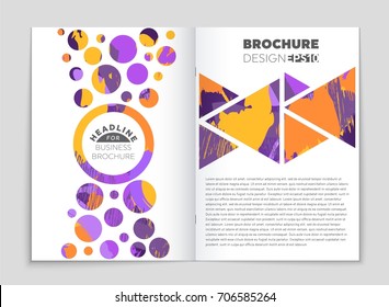 Abstract vector layout background set. For art template design, list, front page, mockup brochure theme style, banner, idea, cover, booklet, print, flyer, book, blank, card, ad, sign, sheet, a4