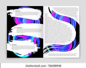 Abstract vector layout background set. For art template design, list, front page, mockup brochure theme style, banner, idea, cover, booklet, print, flyer, book, blank, card, ad, sign, sheet, a4