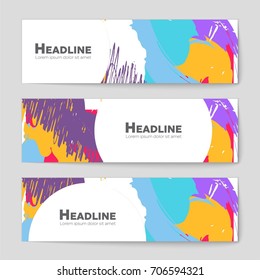 Abstract vector layout background set. For art template design, list, front page, mockup brochure theme style, banner, idea, cover, booklet, print, flyer, book, blank, card, ad, sign, sheet, a4