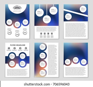 Abstract vector layout background set. For art template design, list, front page, mockup brochure theme style, banner, idea, cover, booklet, print, flyer, book, blank, card, ad, sign, sheet,, a4.