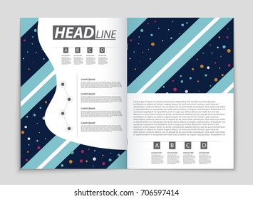 Abstract vector layout background set. For art template design, list, front page, mockup brochure theme style, banner, idea, cover, booklet, print, flyer, book, blank, card, ad, sign, sheet, a4