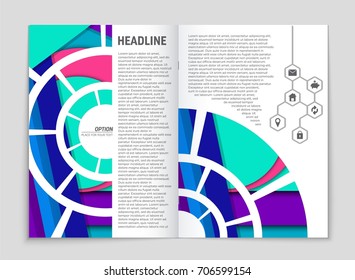 Abstract vector layout background set. For art template design, list, front page, mockup brochure theme style, banner, idea, cover, booklet, print, flyer, book, blank, card, ad, sign, sheet,, a4.