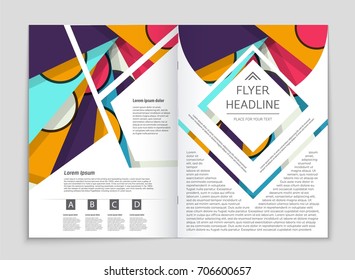Abstract vector layout background set. For art template design, list, front page, mockup brochure theme style, banner, idea, cover, booklet, print, flyer, book, blank, card, ad, sign, sheet,, a4.