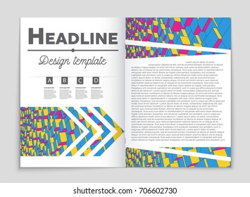 Abstract vector layout background set. For art template design, list, front page, mockup brochure theme style, banner, idea, cover, booklet, print, flyer, book, blank, card, ad, sign, sheet, a4