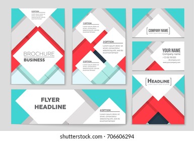 Abstract vector layout background set. For art template design, list, front page, mockup brochure theme style, banner, idea, cover, booklet, print, flyer, book, blank, card, ad, sign, sheet,, a4.