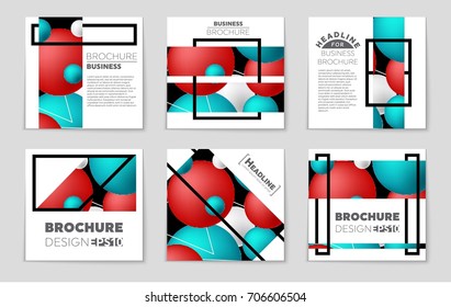 Abstract vector layout background set. For art template design, list, front page, mockup brochure theme style, banner, idea, cover, booklet, print, flyer, book, blank, card, ad, sign, sheet, a4.