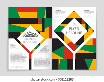 Abstract vector layout background set. For art template design, list, front page, mockup brochure theme style, banner, idea, cover, booklet, print, flyer, book, blank, card, ad, sign, sheet, a4.